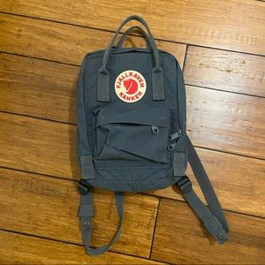 Mini FJALLRAVEN KANKEN Dark blue/Gray Backpack